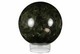 Flashy, Polished Labradorite Sphere - Madagascar #176576-1
